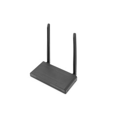 DIGITUS DS-55329 Wireless HDMI KVM Extender/HDMI Splitter (1x4) - UHD 4K 30 Hz - 150 m de portée - Unité de réception pour DS-55