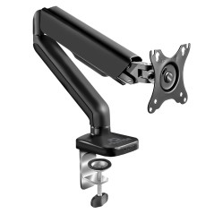 AD ADVANCE - Support Ecran PC Vesa 17 à 32 Pouces | Bras Articulé Ecran PC pour Moniteur | Vérin à gaz | Charge 2 à 9 kg | Haute