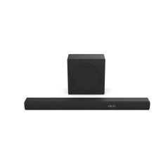 Hisense Barre de Son HS3100-3.1CH - Système Son Surround, 480W Puissance sonore, Caisson de Basse sans Fil 6.5”, Enceintes Satel