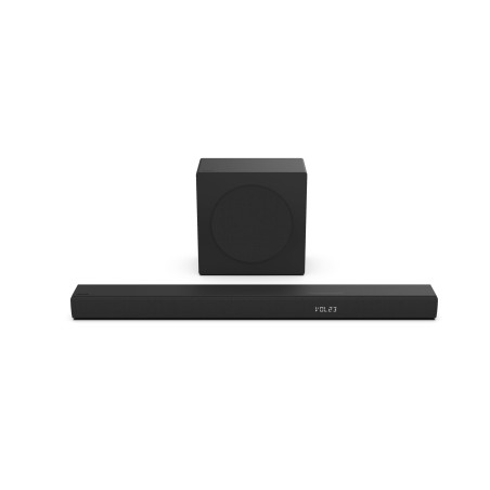 Hisense Barre de Son HS3100-3.1CH - Système Son Surround, 480W Puissance sonore, Caisson de Basse sans Fil 6.5”, Enceintes Satel
