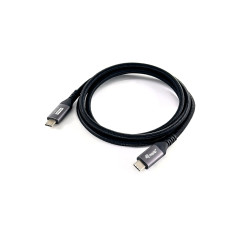 Equip 128383 Câble USB 4 Gen 3 C vers C, M/M, 2,0 m, PD3.1 240 W, 8 K/60 Hz, 40 Gb/s Noir