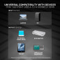 Lindy - Câble USB vers USB 3.2 A/A, Anthra Line 5 Mètre, Câble avec Transfert de Données de 5Gbps| Compatible avec TV, Monitor, Lindy - Câble USB vers USB 3.2 A/A, Anthra Line 5 Mètre, Câble avec Transfert de Données de 5Gbps| Compatible avec TV, Monitor,