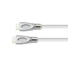 Python Série Premium, Câble HDMI Informatique 0,5 m Blanc