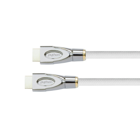 Python Série Premium, Câble HDMI Informatique 0,5 m Blanc