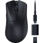 Razer DeathAdder V3 HyperSpeed - Souris e-Sport Gaming Ergonomique sans Fil Ultra légère avec 26K DPI (55g léger, revêtement Sof