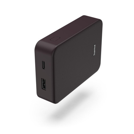 Hama Color 10 - Batterie Externe [Power Bank 10 000mAh] [Batterie Portable USB C Fast Charge], Compatible avec iPhones Samsung e