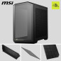 MSI MAG PANO 100R PZ Boîtier PC ATX - Compatible Installation Verticale de Carte Graphique, Support GPU, filtres à poussière, Ca MSI MAG PANO 100R PZ Boîtier PC ATX - Compatible Installation Verticale de Carte Graphique, Support GPU, filtres à poussière, Ca