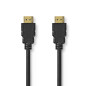 NEDIS Câble HDMI ultra haute vitesse - Connecteur HDMI - 8K @ 60Hz - 48 Gbps - 2 m - Rond - 6,5 mm - Noir - Étiquette NEDIS Câble HDMI ultra haute vitesse - Connecteur HDMI - 8K @ 60Hz - 48 Gbps - 2 m - Rond - 6,5 mm - Noir - Étiquette