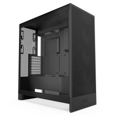 NZXT H7 Flow - Boîtier PC ATX Moyen Format - Refroidissement Optimal - 3 Ventilateurs 120 mm - Radiateur 420 mm - Gestion des câ