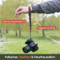 C-Rope Dragonne The Claw pour appareil photo de, tressée à la main, avec une boucle clips, en paracorde, Red Dots C-Rope Dragonne The Claw pour appareil photo de, tressée à la main, avec une boucle clips, en paracorde, Red Dots