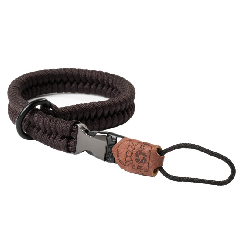 C-Rope Dragonne The Claw pour appareil photo de, tressée à la main, avec une boucle clips, en paracorde, Dark Coffee C-Rope Dragonne The Claw pour appareil photo de, tressée à la main, avec une boucle clips, en paracorde, Dark Coffee