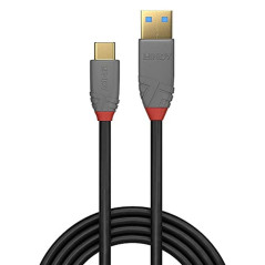 LINDY 36911 Câble USB 3.1 Type C/A 5A 1 M