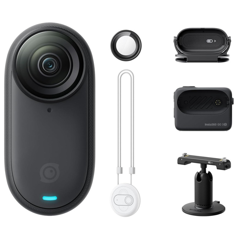 Insta360 GO 3S Standard Edition Midnight Black 128 Go Insta360 GO 3S Standard Edition Midnight Black 128 Go