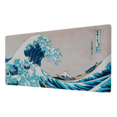 Grupo Erik - Tapis de Souris XXL Japanese Art - Tapis de Bureau 80 x 35 cm | Sous Main Bureau, Tapis de Souris Gamer