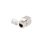 MÃ“DULO SIN HERRAMIENTAS KEYSTONE LANBERG RJ45 180 GRADOS. FTP CAT.7