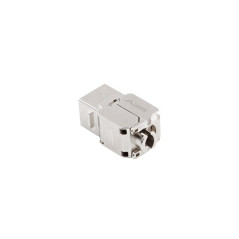 MÃ“DULO SIN HERRAMIENTAS KEYSTONE LANBERG RJ45 180 GRADOS. FTP CAT.7