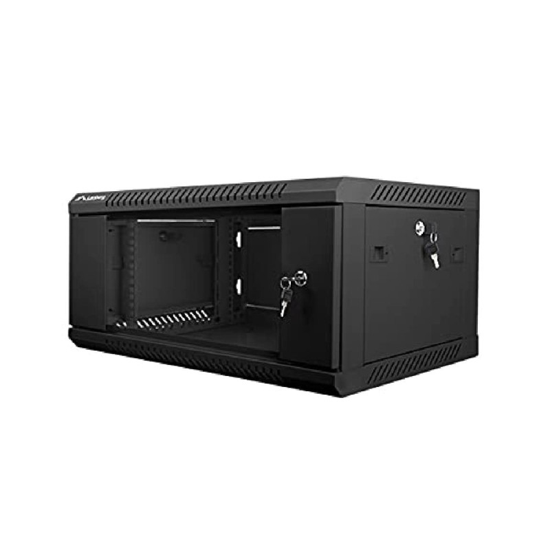 Lanberg WF01-6404-10B étagère 4U Rack monté sur Le Mur Noir Lanberg WF01-6404-10B étagère 4U Rack monté sur Le Mur Noir