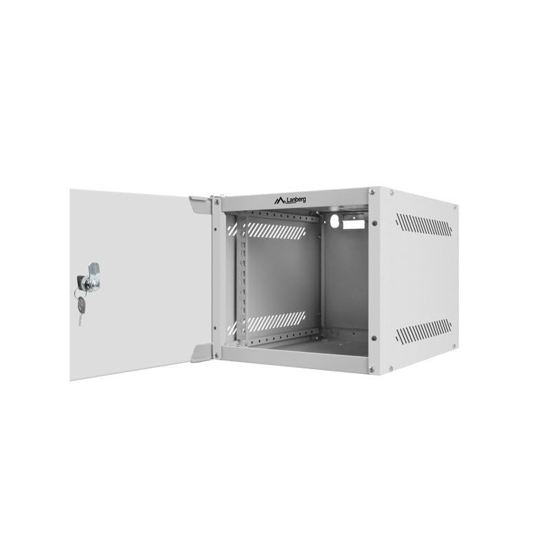LANBERG ARMARIO Rack 10 †MONTAJE PARED 4U / 280X310 Para AUTOARMAS (PAQUETE Plano) Con PUERTA VIDRIO Gris LANBERG ARMARIO Rack 10 †MONTAJE PARED 4U / 280X310 Para AUTOARMAS (PAQUETE Plano) Con PUERTA VIDRIO Gris