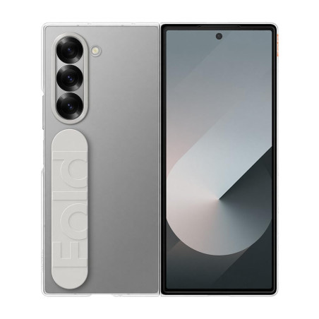 Coque et étui téléphone mobile Samsung Coque avec laniere Galaxy Z Fold 6 Transparent