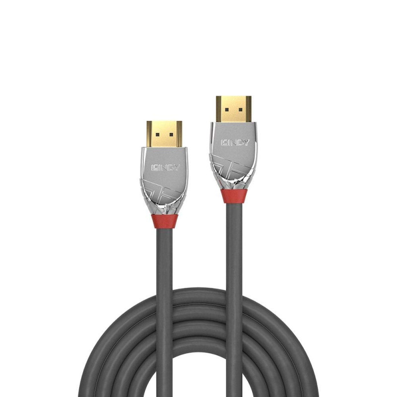 Lindy - Câble HDMI 2.0 Cromo Line 0.5 Mètre avec Ethernet, High Speed 4k@60Hz 18G 3D 1080p HDCP 2.2 120Hz 144Hz Certificat HDR, Lindy - Câble HDMI 2.0 Cromo Line 0.5 Mètre avec Ethernet, High Speed 4k@60Hz 18G 3D 1080p HDCP 2.2 120Hz 144Hz Certificat HDR,