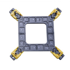 NMD&LR Support De Ventilateur De Refroidissement De Processeur, Support De Ventilateur De Processeur De Boucle D'ordinateur De B