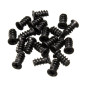 EsportsMJJ 20Pcs Computer Pc Boîtier De Refroidissement Ventilateur Vis Noir Pour Les Ventilateurs 60Mm 80Mm 120Mm EsportsMJJ 20Pcs Computer Pc Boîtier De Refroidissement Ventilateur Vis Noir Pour Les Ventilateurs 60Mm 80Mm 120Mm
