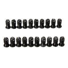 EsportsMJJ 20Pcs Computer Pc Boîtier De Refroidissement Ventilateur Vis Noir Pour Les Ventilateurs 60Mm 80Mm 120Mm