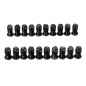 EsportsMJJ 20Pcs Computer Pc Boîtier De Refroidissement Ventilateur Vis Noir Pour Les Ventilateurs 60Mm 80Mm 120Mm EsportsMJJ 20Pcs Computer Pc Boîtier De Refroidissement Ventilateur Vis Noir Pour Les Ventilateurs 60Mm 80Mm 120Mm