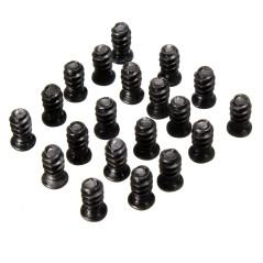 EsportsMJJ 20Pcs Computer Pc Boîtier De Refroidissement Ventilateur Vis Noir Pour Les Ventilateurs 60Mm 80Mm 120Mm