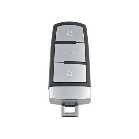 WANGCL Clé télécommande 3 boutons 433 MHz ID48 W/cutter pour Magotan Passat CC 3C0959752BA