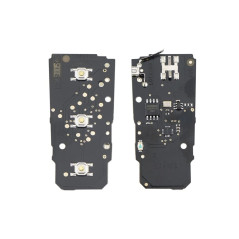 WANGCL Clé télécommande 3 boutons 433 MHz ID48 W/cutter pour Magotan Passat CC 3C0959752BA