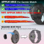 MTHGH Protection Écran pour Garmin Fenix 7/7 Sapphire Solar Verre Trempé [4 pièces]+ Bouchons anti-poussière 5 pièces, Protecteu