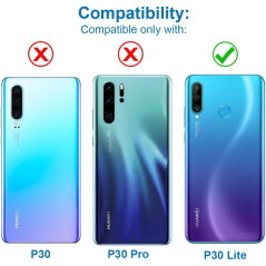 MMOBIEL Tiroir Carte Dual Sim de Rechange Compatible avec Huawei P30 Lite New Edition 2020 INCL. l'épingle SIM - Support Carte S