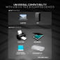 LINDY - Câble USB vers USB 2.0 A/B, Anthra Line 7.5 Mètre, Câble avec Transfert de Données de 480Mbps| Compatible avec TV, Monit LINDY - Câble USB vers USB 2.0 A/B, Anthra Line 7.5 Mètre, Câble avec Transfert de Données de 480Mbps| Compatible avec TV, Monit