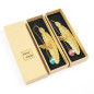 DERAYEE 2pcs Marque-Page Feuille en Métal Papillon et Fleur Sèche Éternelle Perles de Verre Pendentif Cadeau pour Étudiant Lecte DERAYEE 2pcs Marque-Page Feuille en Métal Papillon et Fleur Sèche Éternelle Perles de Verre Pendentif Cadeau pour Étudiant Lecte
