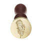 JUHONNZ Tampon de cire vintage avec poignée en bois et tête en laiton pour enveloppes de mariage, invitations, style plume JUHONNZ Tampon de cire vintage avec poignée en bois et tête en laiton pour enveloppes de mariage, invitations, style plume