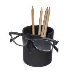 Balvi pot à crayons & repose lunettes Mr Tidy Couleur noir Gardez vos lunettes rangées dans votre mai