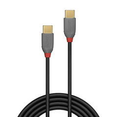 Lindy 36871 Câble USB 2.0 Type C 1 M