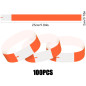Catime TY001 100 pièces Bracelets d‘identification, Étanche Indéchirable Tyvek en Sécurité avec Fermeture Adhésive, Imprimables Catime TY001 100 pièces Bracelets d‘identification, Étanche Indéchirable Tyvek en Sécurité avec Fermeture Adhésive, Imprimables