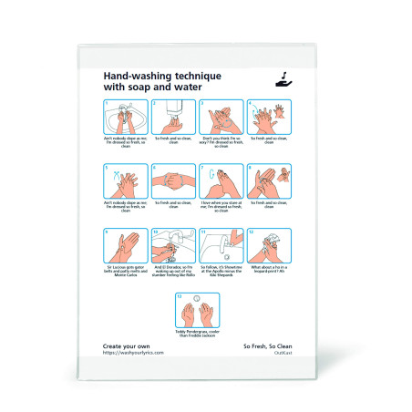 Djois made by 3L 15090 – Pack 10 Pochettes A4 transparentes autocollantes format A4, affichage adhésive repositionnable- documen