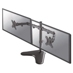 NewStar Support de Table Moniteur Noir FPMA-D550DDBLACK Double 10-32 16kg