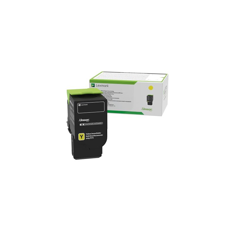 Lexmark 78C2XYE Cartouche de Toner 1 pièce(s) Original Jaune Lexmark 78C2XYE Cartouche de Toner 1 pièce(s) Original Jaune