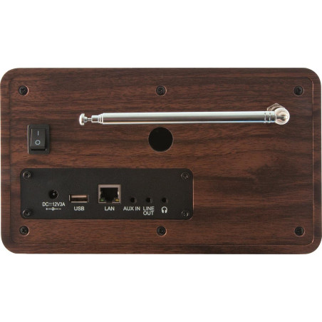 Imperial Dabman i150 | Radio Internet, Dab+ et FM | Écran Couleur 2,8″ | Lecture USB | Wi-FI intégré | Bois Clair