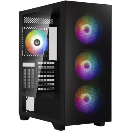 Boitier PC Moyen Tour BitFenix Flow (Noir) ARGB