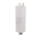 DL-pro Condensateur universel 22 µF 450 V Ø 40 x 95 mm avec connecteurs AMP 6,3 mm et vis de fixation M8 CBB60 pour appareils él