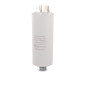 DL-pro Condensateur universel 22 µF 450 V Ø 40 x 95 mm avec connecteurs AMP 6,3 mm et vis de fixation M8 CBB60 pour appareils él