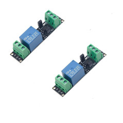 PENGLIN 2PCS Module Relais 3V avec Optocoupleur Déclencheur Haut Niveau Carte d'Expansion pour Raspberry Pi Arduino