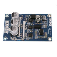 TECNOULAB 1 pièce Contrôleur de Moteur sans balais PWM DC 12V-36V 500W, Carte de Pilote de Voiture BLDC équilibrée