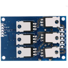 TECNOULAB 1 pièce Contrôleur de Moteur sans balais PWM DC 12V-36V 500W, Carte de Pilote de Voiture BLDC équilibrée
