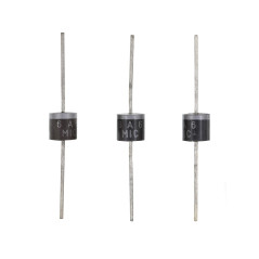 HUABAN 20 pièces 6A6 Diode de redressement 6A 600V R-6 Axial 6 Amp 600 Volt